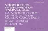 Idriss J. Aberkane: Noopolitics: The Power of Knowledge