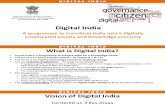 Digital India Presentation on DeitY Website