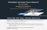 2014 Daylight Saving Time study