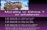 Morality and Ethics_Basics