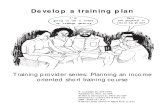 Planning an Income Oriented Short Training Course