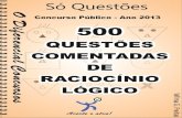 RACIOCINIO LOGICO-500 questoes comentadas.pdf