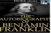 Benjamin Franklin-The Autobiography of Benjamin Franklin-CreateSpace Independent Publishing Platform (2012)
