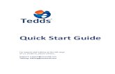 Tedds Quick Start Guide GB