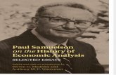 Paul Samuelson on the History of Economic Analysis Selected Essays by Steven G. Medema and Anthony M. C. Waterman.pdf