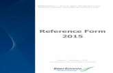 2015 REFERENCE FORM - VERSION 5
