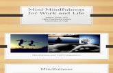 Mini-Mindfulness for Work and Life 07.01.2015
