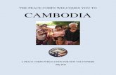 Peace Corps Cambodia Welcome Book  2015 July