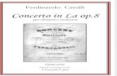 Carulli, Ferdinando - Concerto for Guitar in A Major op. 8 (guitar part)
