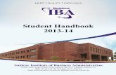 Siba Student Handbook 2013 14 October 01 2013 Updated