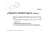 WebSphere Application Server Installation Problem Determination