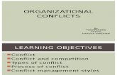 Org Conflicts