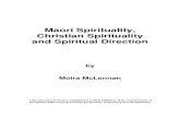Maori Spirituality, Christian Spirituality and Spiritual Direction - Moira McLennan