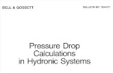 Pressure Drop Calculations in Hydronic Systems