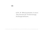 OSX ML TT Integration