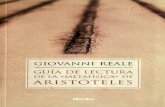 Guia de Lectura de La _Metafisi - Giovanni Reale (1)