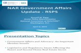 RSPS Government Affairs Update