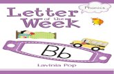 Phonics Letter of the Week b Free