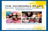 The Incredible Years Parent Teacher Childrens Training Series 1980 2011p