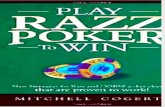 Play Razz Poker to Win_ New Strategies F - Cogert, Mitchell