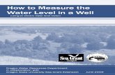 Water Level Booklet