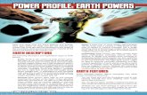 Mutants & Masterminds Power Profile 10 Earth Powers