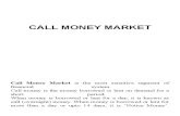 4 Call Money Market