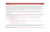 Electrical Hazard Risk Assessment 1-20-15