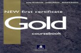 New First Certificate Gold Coursebook