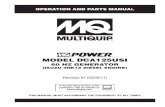 Generators Portable Ultrasilent DCA125USI Rev 1 60 Hz Manual DataId 19064 Version 1