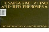 Hereward Carrington - Eusapia Palladino and Her Phenonena