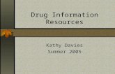 Drug Information Resources 2005