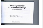 Polymer Chemistry, second ed. Paul Hiemenz
