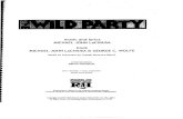 Wild Party, The (Lachiusa 2000) Pf Conductor