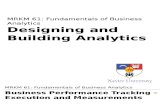 Lecture 8 - Designing and Building Analytics