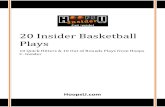 20 Hoops U Insider Basketball Plays