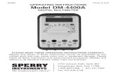 Sperry Instruments Multimeter Manual