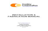Conley Installation and Fabrication Manual