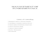 Management of Fundamentals Ppt
