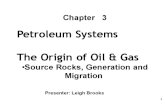 Chapter 3 (Petroleum Systems, Origin and Migration)