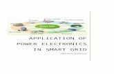 appilication of power electronics in Smart Grid