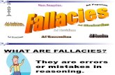 My Fallacies