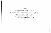 Report of the Commission on the Conduct of Referendums