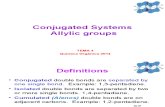 TEMA 4. Conjugated Dienes and Allylic Groups