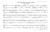 Final Masquerade (Piano)