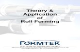 Theory Application of Roll Forming (2010)-Web