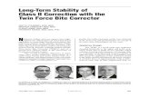 Long-Term Stability of Class II Correction with the Twin Force Bite Corrector