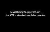 Revitalization of Supply Chain for XYZ