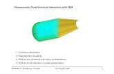 Vibroacoustic Fluid-Structure Interaction With FEM
