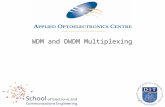 WDM and DWDM Multiplexing